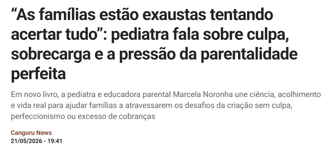 As famílias estão exaustas tentando acertar tudo